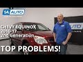 Top 5 Problems: Chevy Equinox SUV Second Generation 2010-17