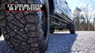 Fabtech 6 Fts-X Radius Arm System W Front Dirt Logic 4.0 Resi Coilovers & Rear 2.25 Shocks