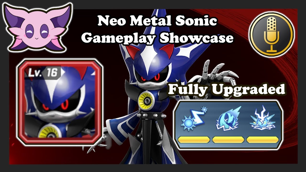 Max Level Neo Metal Sonic Gameplay Showcase With Voice