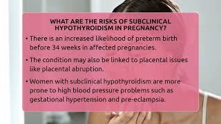 What Are The Risks Of Subclinical Hypothyroidism In Pregnancy? - Thyroid Wellness Hub
