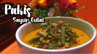 Resep Cara Membuat Sayur Gulai Pakis Krenyes dan Segar