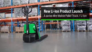 HCTV  A Series Mini Walkie Pallet Truck / Lithium Battery