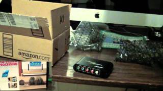 RCA Component 5RCA RGB YPbPr to HDMI Converter Adapter Analog to Digital HDMI v1.3 1080P 720P HDCP Video Audio Adaptor Box for TV HDTV, Bluray, DVD, PS4, PS3, Xbox One, 360, Wii, Roku Unboxing: Component RGB YPbPr to HDMI Converter