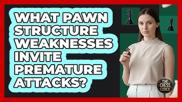What Pawn Structure Weaknesses Invite Premature Attacks?