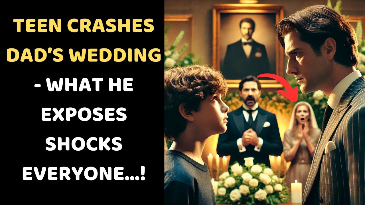 Teen Crashes Dad’s Wedding—What He Exposes Shocks Everyone..! YouTube