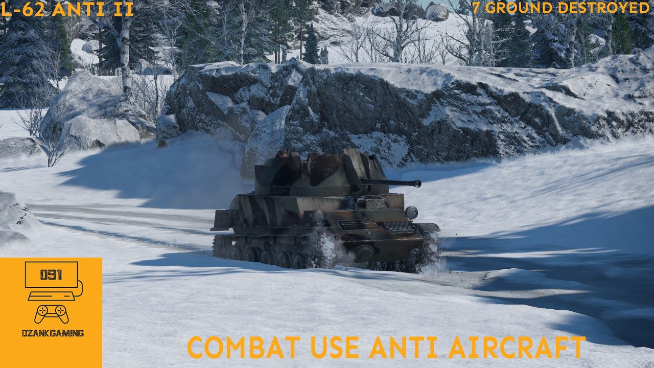 COMBAT USE ANTI AIRCRAFT || L-62 ANTI II || Realistic Battle (War ...
