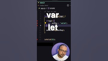 var vs let: The Real Difference #javascript