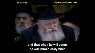 Lubavitcher Rebbe: "Through the Children's Desire!" RebbeDaily #3639