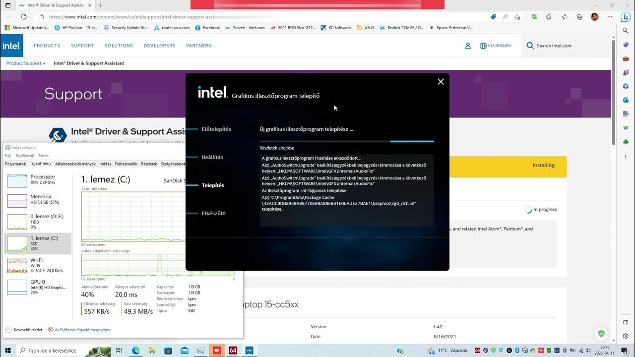 Intel graphics driver 31 0 101 2121 intel 7th 10th gen processor