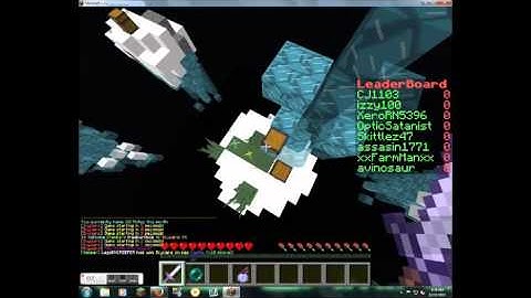 Skittlez47 | Mythcraft Skywars Hacker! | Reach and Kill Aura