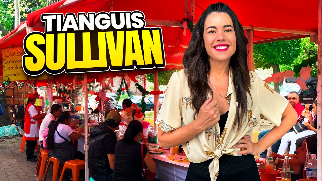 Tianguis SULLIVAN en CDMX 🌮 Deliciosa Comida Callejera *MEXICO