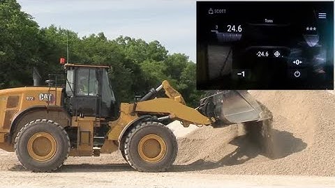 Payload Scale: Tipoff Disabled | Cat Next Generation Medium Wheel Loaders