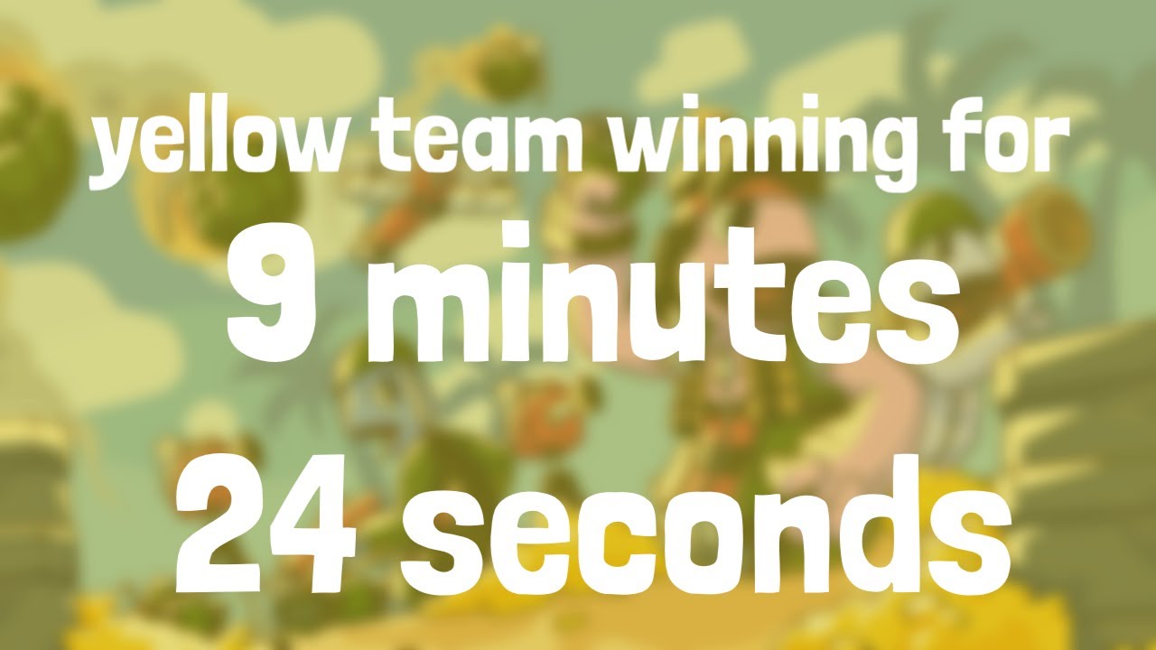 yellow-team-winning-for-9-minutes-and-24-seconds-youtube