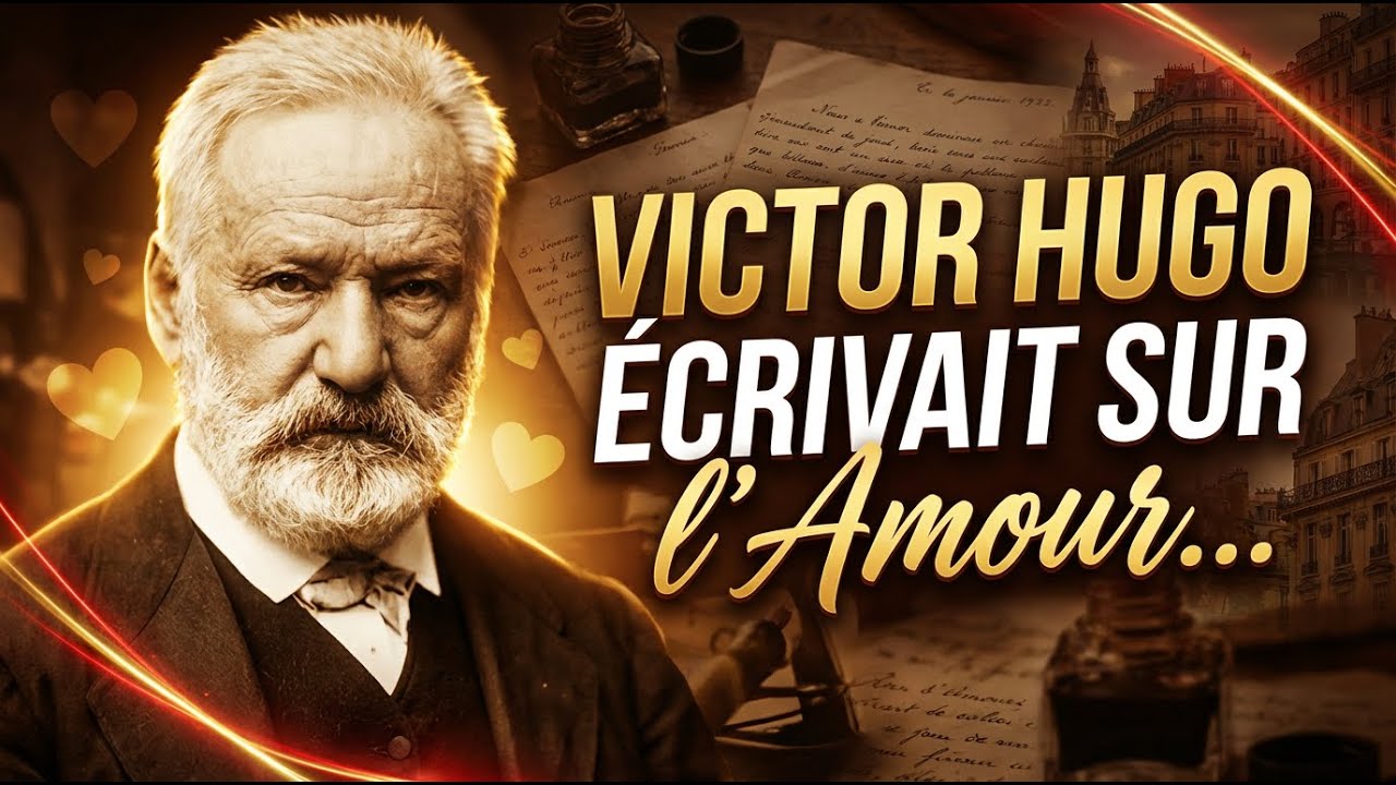 VICTOR HUGO ÉCRIVAIT SUR L'AMOUR...