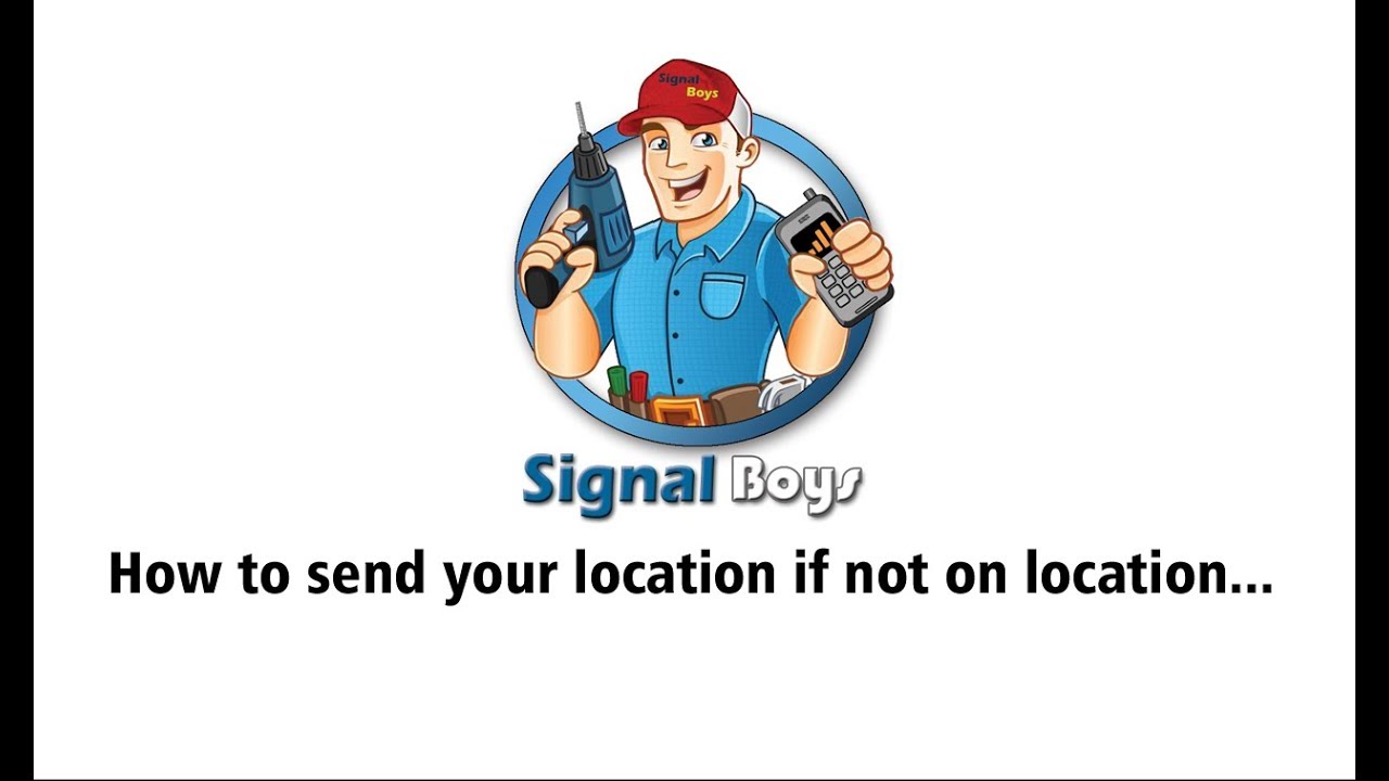 Share location if not at location YouTube