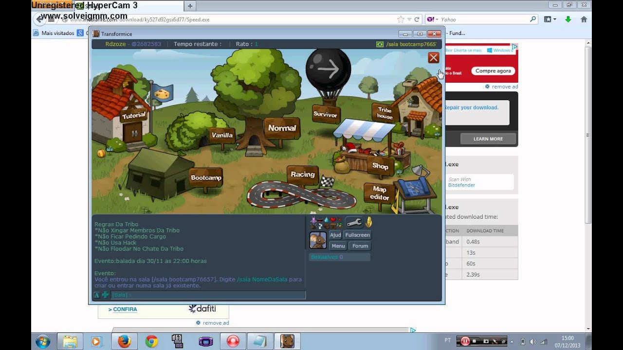 Como Baixar Hack Speed Para o Transformice - YouTube