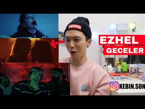 Ezhel - Geceler Reaction | Turkish MV | Korean Kebin Reaction