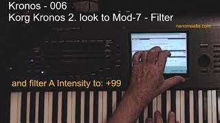 Celebrity Korg Kronos (a) Tutorial 006 - 2 Look To Mod-7 FILTER Net Worth