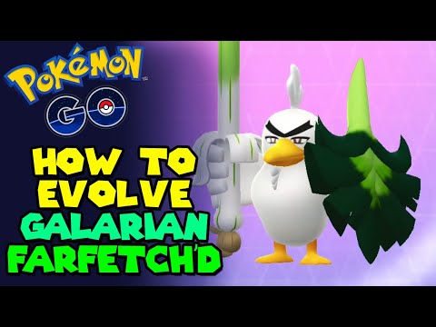 Pokémon Global News - Galarian Farfetch'd is spawning more then normal on Pokémon  GO Galarian Farfetch'd can now evolve into Sirfetch'd