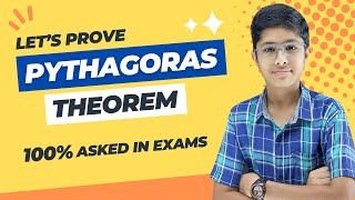 PYTHAGORAS THEOREM PROOF LECTURE 1 FROM BASICS IN HINDI @TIKLESACADEMY