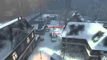 First Blood Combat Axe Across the Map on Frost (omg its gary c)(Black Ops 2)