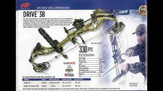 PSE DRIVE 3B - охотничий блочный лук FULL PACKAGE - бюджетное решение в среднем классе