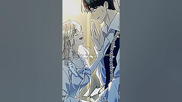 Their soul got switch on the day of divorce😳 #manhwa #manhwaedit #love #trending #shorts #shortsfeed