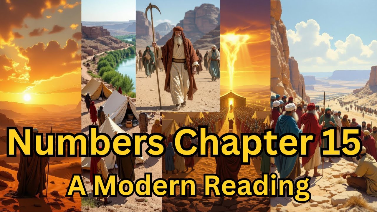 Numbers Chapter 15 Explained Numbers Chapter 15 | A modern reading. #BibleStories #moses # ...