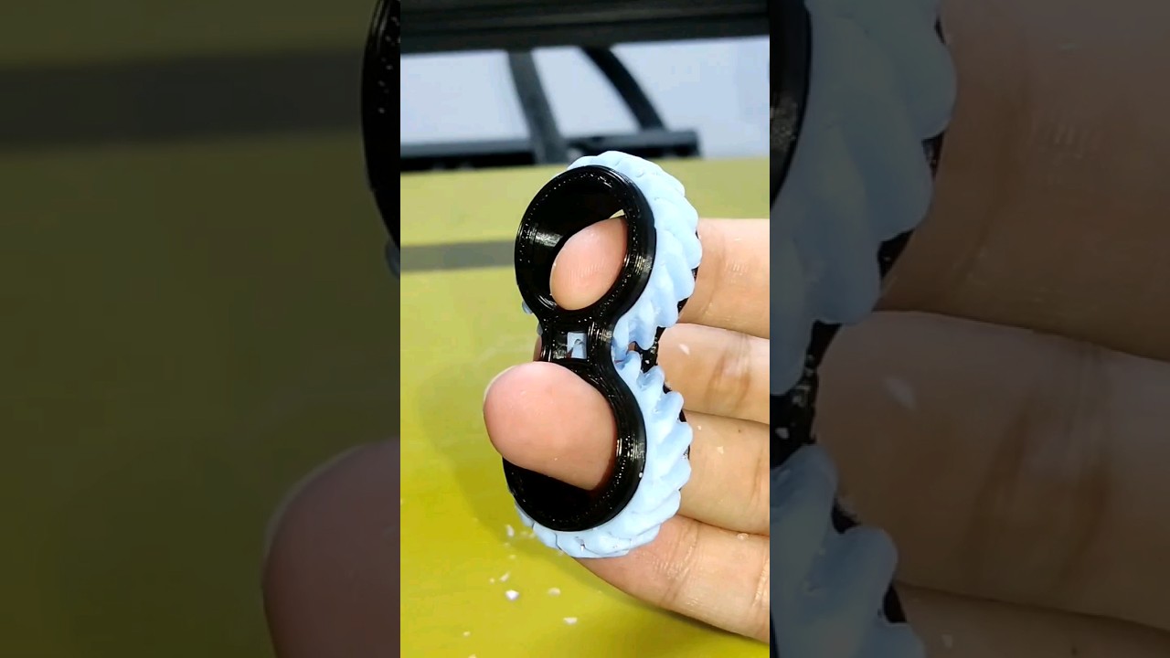 3d printed little double gear ⚙️ 