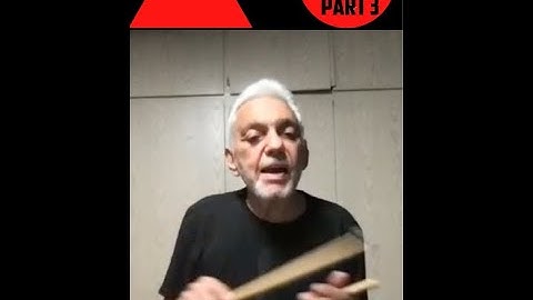 Steve Gadd #shortz How Does Steve Gadd Warm-Up? Part 3 #Gaddiments #stevegadd #domfamularo #vpf