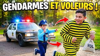 Jason et Alex à Aventure Policière! | Histoires drôles, poursuites et entraide!