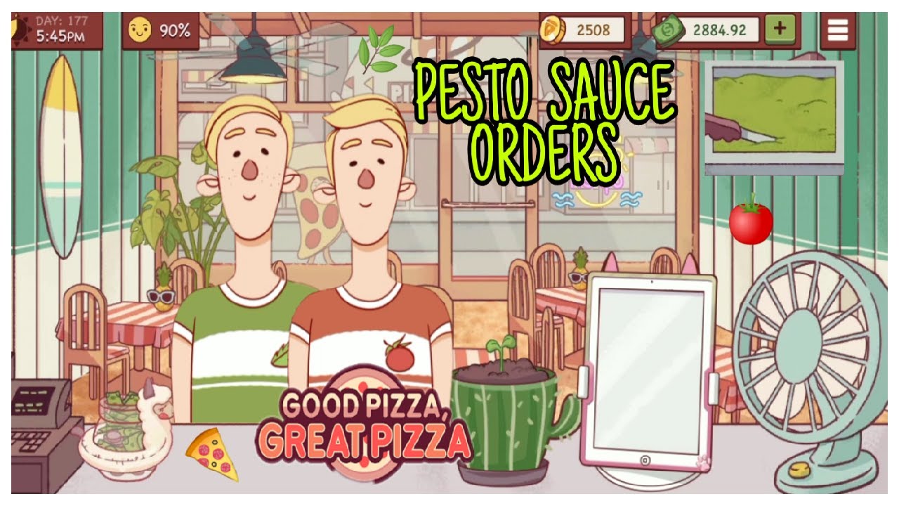 PESTO SAUCE Orders Good Pizza Great Pizza Order Guide YouTube