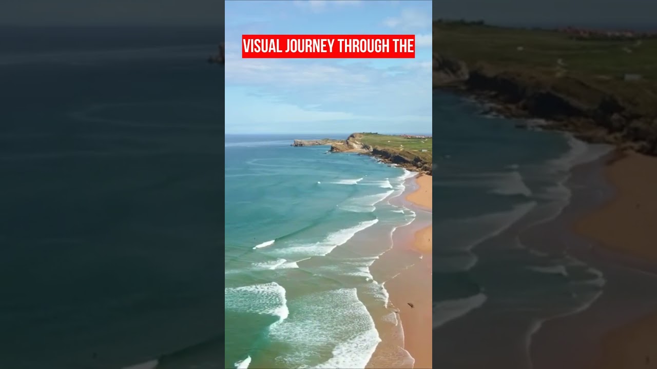 Cantabria from a drone. Spain #Shorts