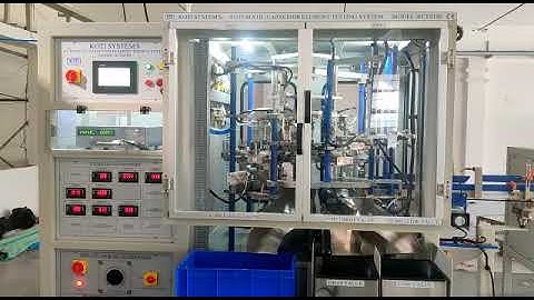 Capacitor testing automatic line. Anicap capacitors 9328211686