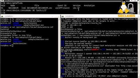 USBsploit 0.2 BETA: USB Autorun Infection through Meterpreter, reverse backdoor & USB files dumping