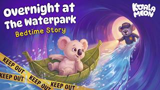 Overnight at the WaterPark 🤫 🛝 Sleepy Bedtime Story for Kids 💤 with Koko The Koala