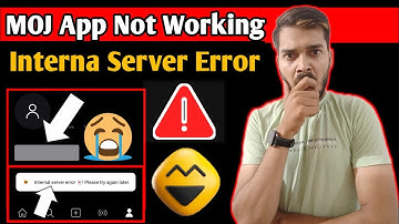 MOJ App Not Working | Internal Server Error In MOJ App | MOJ App Work Nahi Kar Raha | Gott Technical