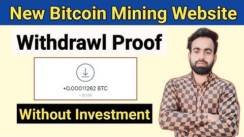 new free bitcoin mining website 2023 | live payment proof | fazale rabbi