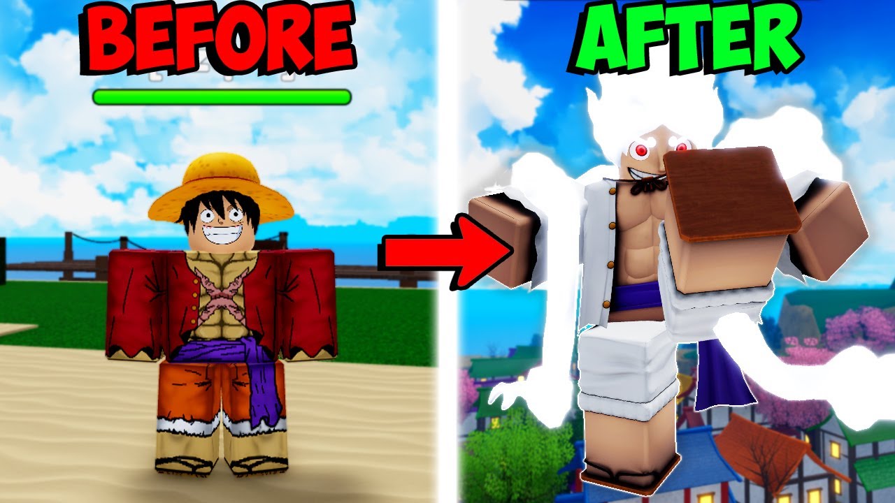 Obtaining GEAR 5 And Becoming Luffy In This NEW One Piece Roblox Game 