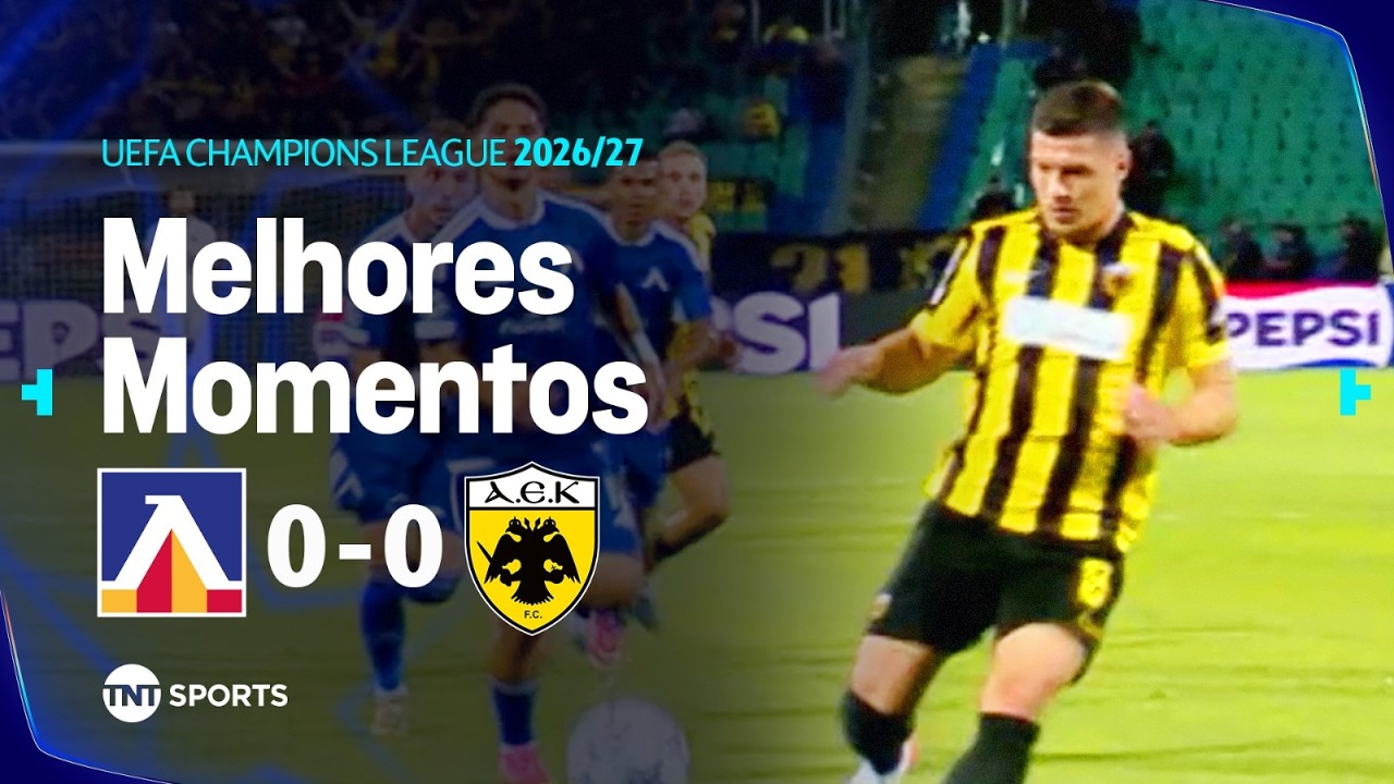 FICOU TUDO PARA A VOLTA! AEK NÃO SE ARRISCA E DEIXA A DECISÃO PARA CASA! LEVSKI SOFIA 0 X 0 AEK