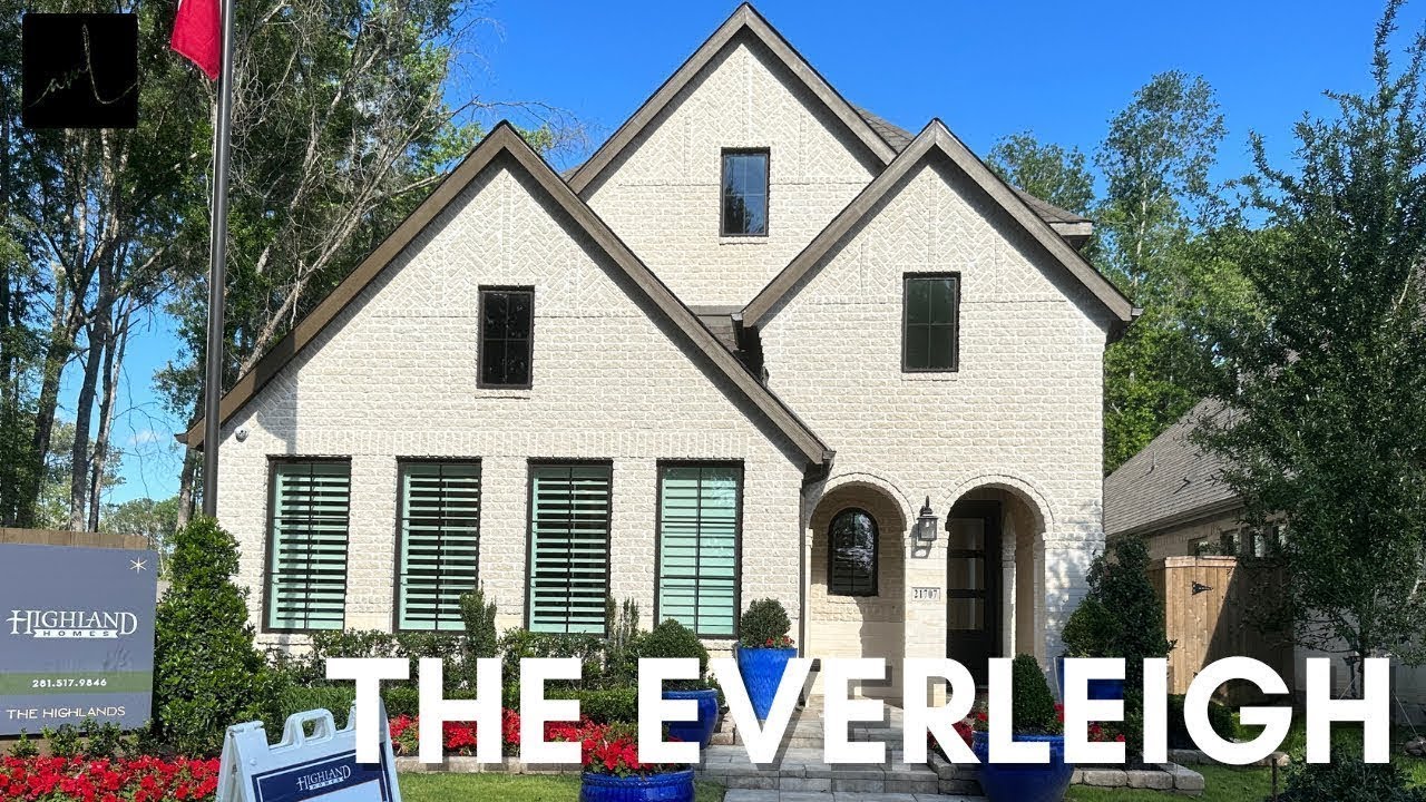 😮 HIGHLAND HOMES THE HIGHLANDS Everleigh Plan 4 BED Over 2300