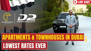 Live Visit of Damac Hills 2 | Apartments and Townhouses in Dubai on Installments | Lowest Rates