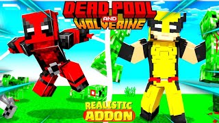 DEADPOOL AND WOLVERINE MOD FOR MCPE 1.21+ screenshot 5
