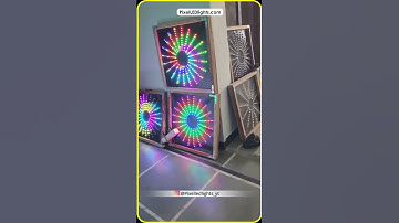 PIxel Circle Setup #pixelled #pixellight  #pixelledlights  #ledboard #ganpatidecoration  #lightboard