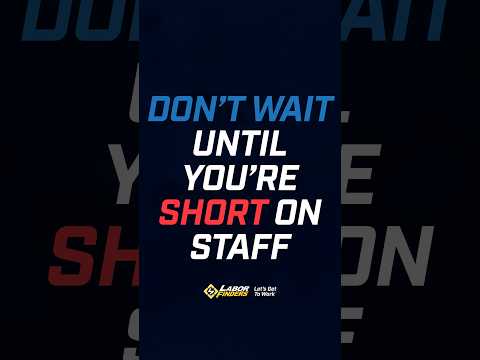 Production Staffing: Don’t Wait Until You’re Short-Staffed #workers  #productionline