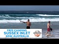 Sussex inlet  free camping nsw  saphire coast nsw  vanlife australia  caravanning australia