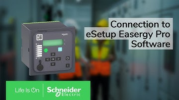 Easergy P1 - How to Connect to eSetup Easergy Pro | Schneider Electric