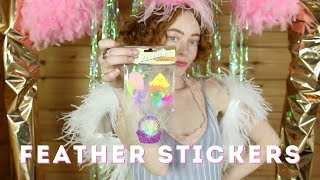 ZUCKER® Decorative Feather Stickers | Unique Scrap-booking & Seasonal Stationary Decor Accessory screenshot 5