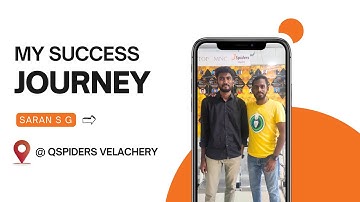 Congratulations, Ms. Saran S G for getting placed as a test engineer