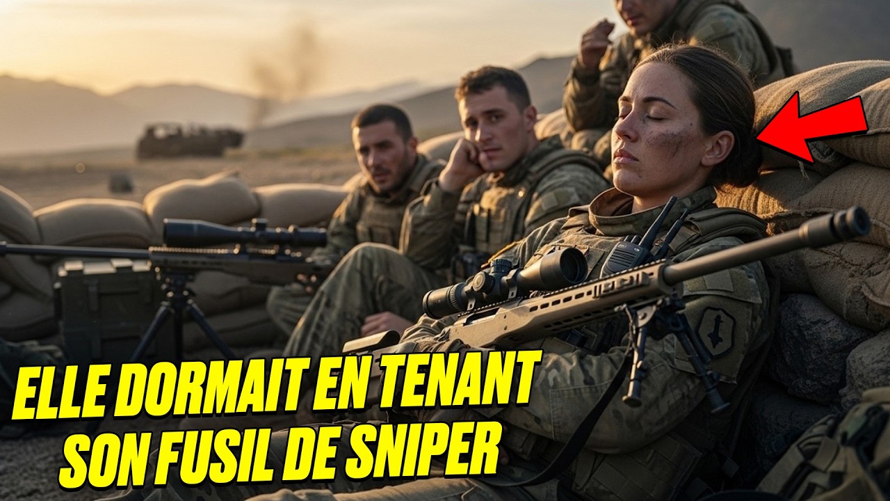 Elle dormait avec son sniper — on la croyait folle, à l’aube l’ennemi vaincu